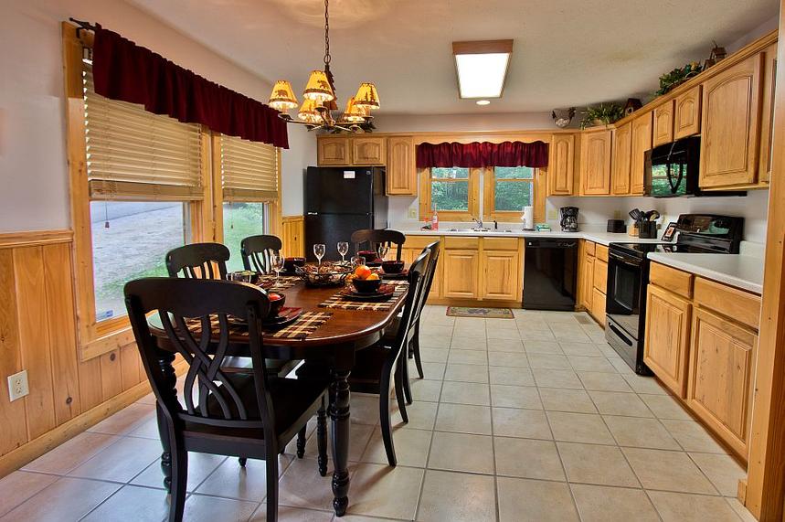 Kitchen and Dining Area